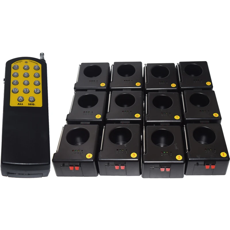 Скидка Товары в Испании, 12 шт., ревевер с удаленным запальником фейерверков, сценический эффект, система холодных фонтанов для свадьбы