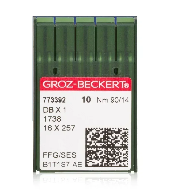 100 шт. термостойкие иглы для швейных машин Groz Beckert Dbx1 16x257 1738