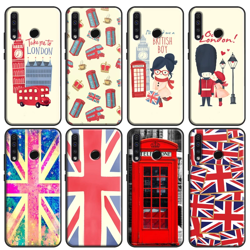 Телефонный бокс London Union Jack, чехол для Huawei P30 P20 P40 P60 Pro Nova 9 5T P Smart Honor Magic 5 Lite X8 X9a 50 70, чехол Телефонный бокс London Union Jack, чехол для Huawei P30 P20 P40 P60 Pro Nova 9 5T P Smart Honor Magic 5 Lite X8 X9a 50 70, чехол