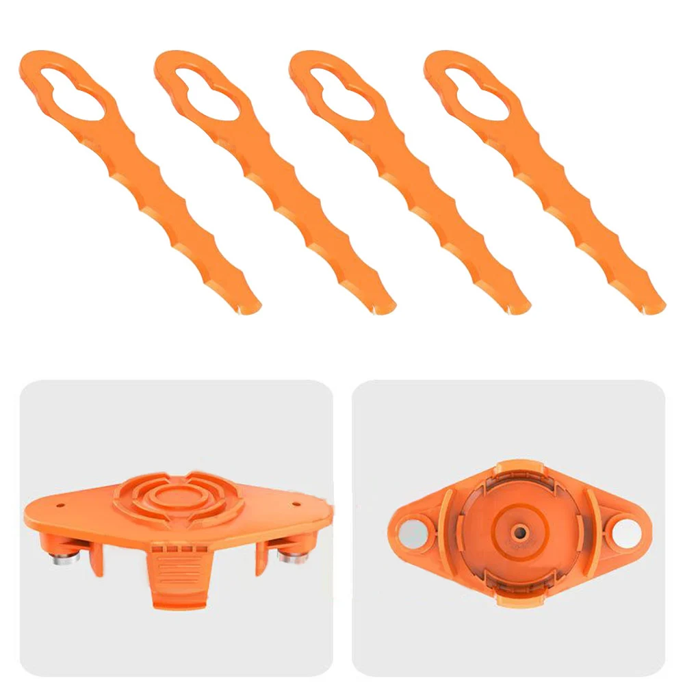 100 шт. пластиковые лезвия для триммера Worx WG150/WG151/WG151.5/WG152