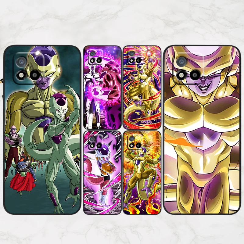 

Dragon Ball Frieza Goku For OPPO Realme Narzo 50A 50i 30 20 C15 Q3 8i 8 7i 7 Global 6 5 Pro 5G Black Phone Case Fundas Capa