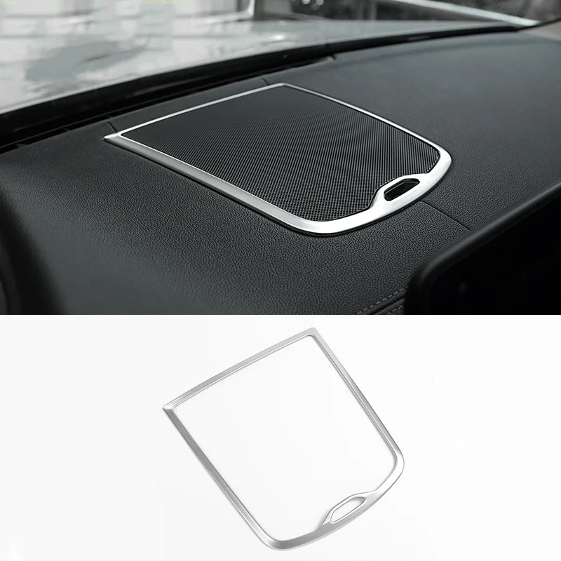 

For BMW X3 X4 G01 G02 18-21 1* Stainless Center Dashboard Speaker Frame Trim Cover Car Interior Accessories
