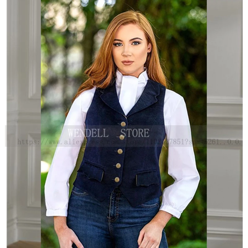 

Winter Velvet Sleeveless Jacket Warm Single Breasted Flap Pocket Casual Slim Fit Ladies Vest chalecos