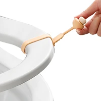 toilet seats lifter toilet seat cover holder buckle avoid touching germ mushroom toilet lid lifter touch free for home use