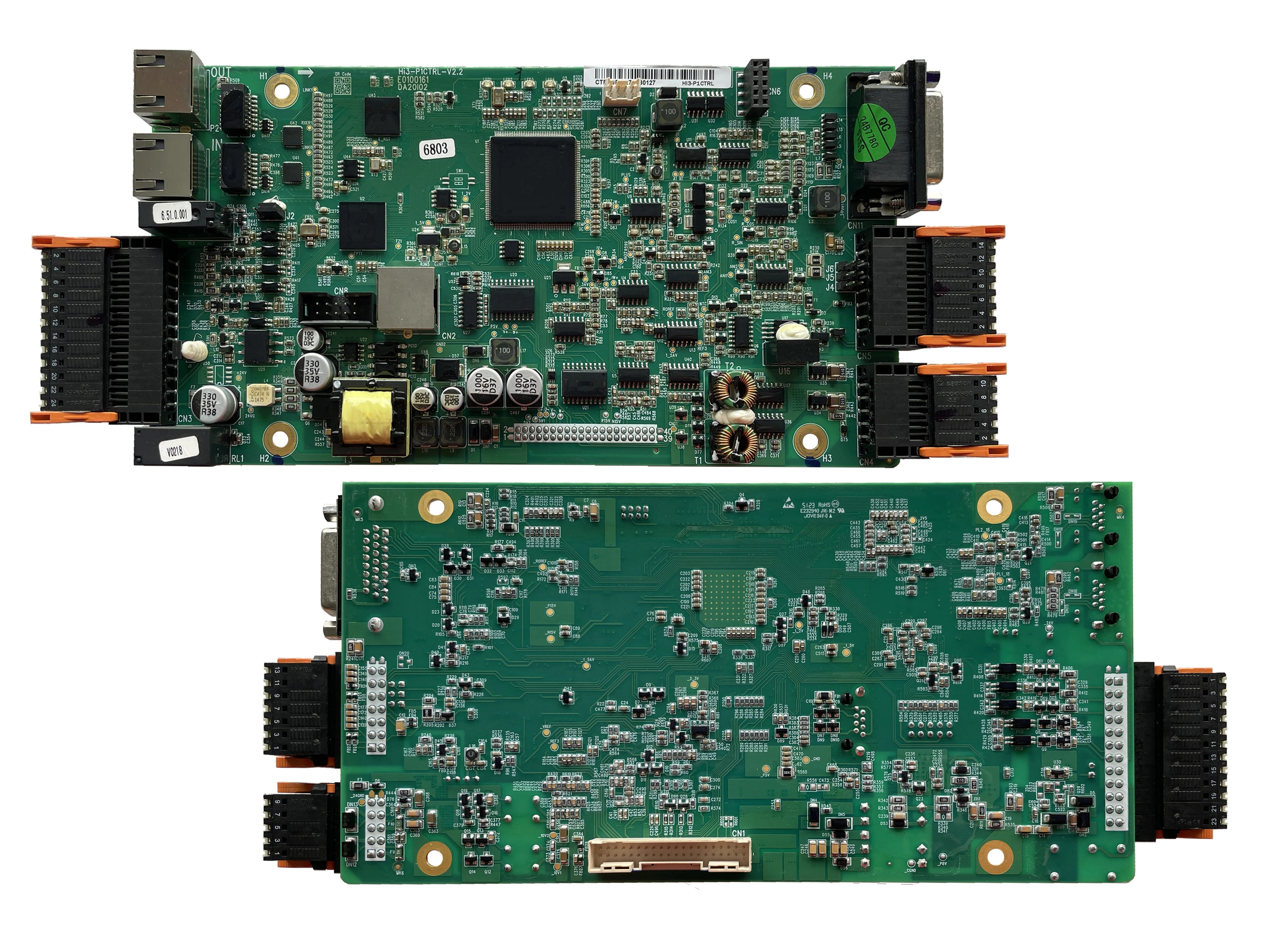 Плата привода HILECTRO Hi-2DCTRL-V3 Hi-2RCTRL-V1.3 DRV-4075-01-2B для промышленного ПК с тестом в