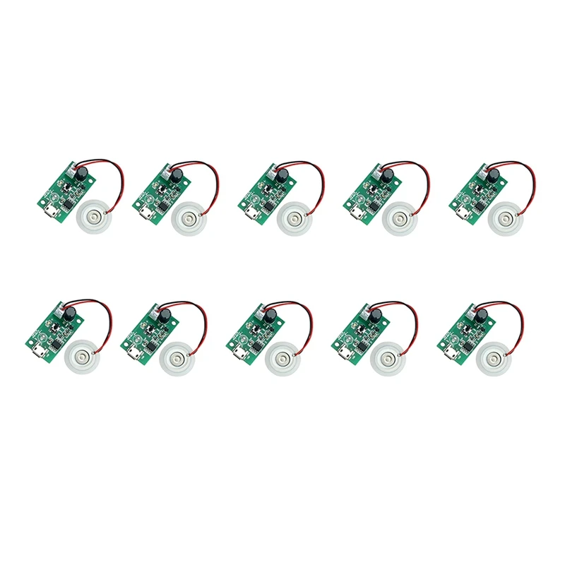 

10X 1.5-3W USB Mini Humidifier Atomizer DIY Kits Mist Maker And Driver Circuit Board Fogger Atomization Film