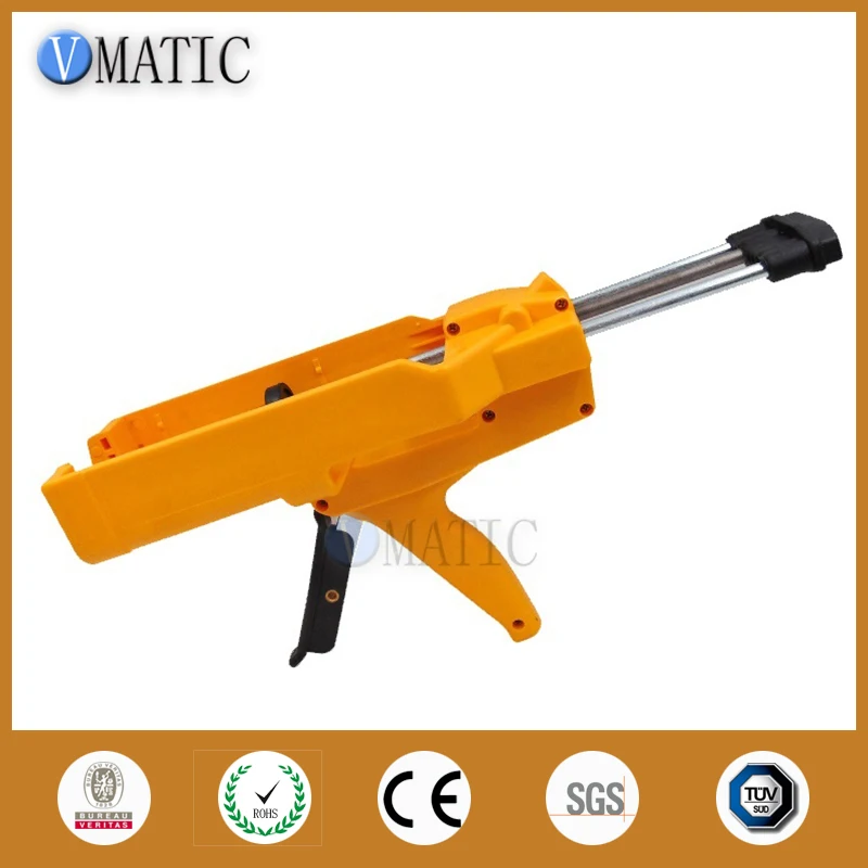 Free Shipping 400 Ml Cc 1:1 Manual Plastic Big Size Caulk Gun