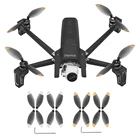 4 пары пропеллеров для дрона Anafi с попугаем, запасные аксессуары для дрона 4K, светильник с лезвием, комплекты винтов