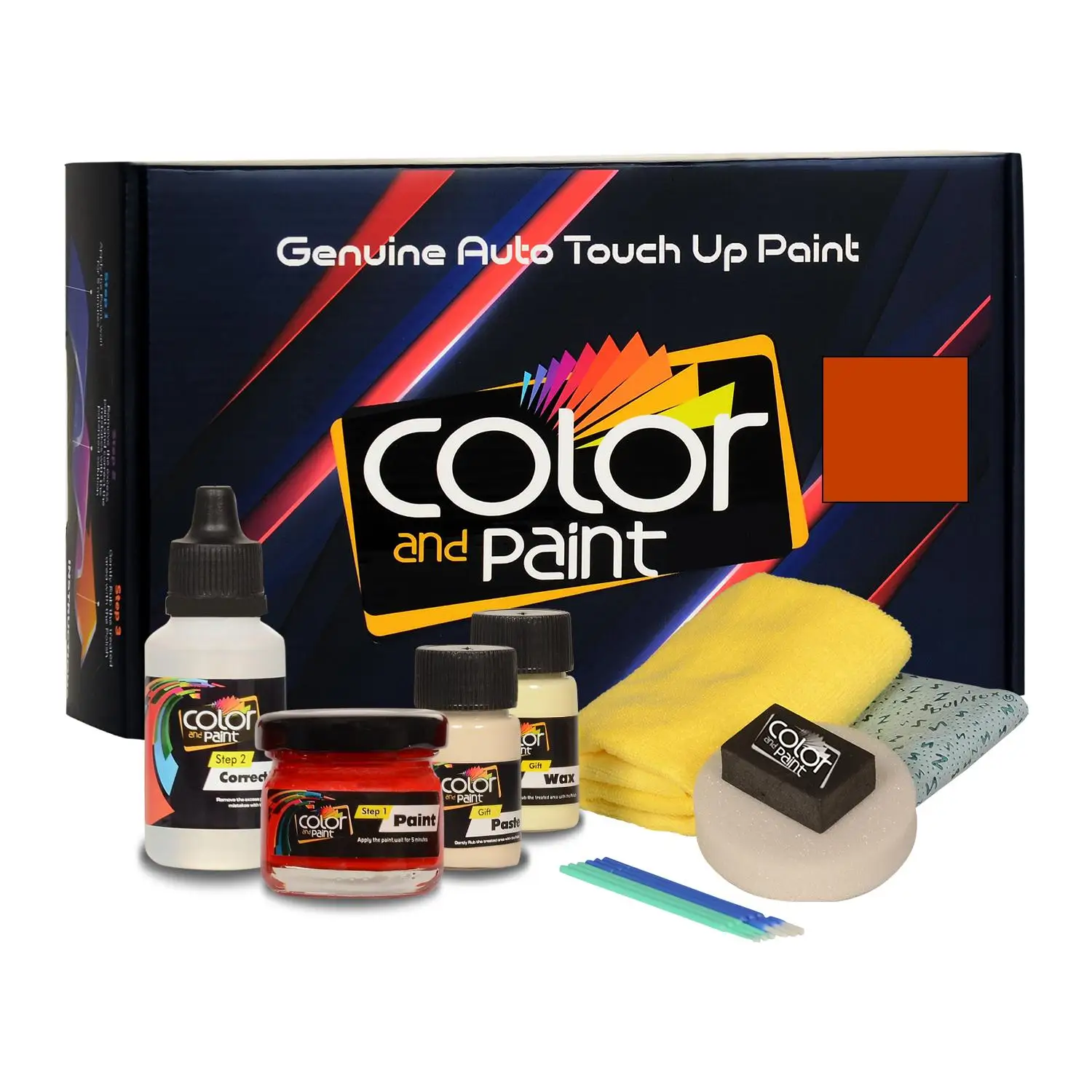 

Color and Paint compatible with Dacia Automotive Touch Up Paint - GIALLO - 40001 - Basic Care