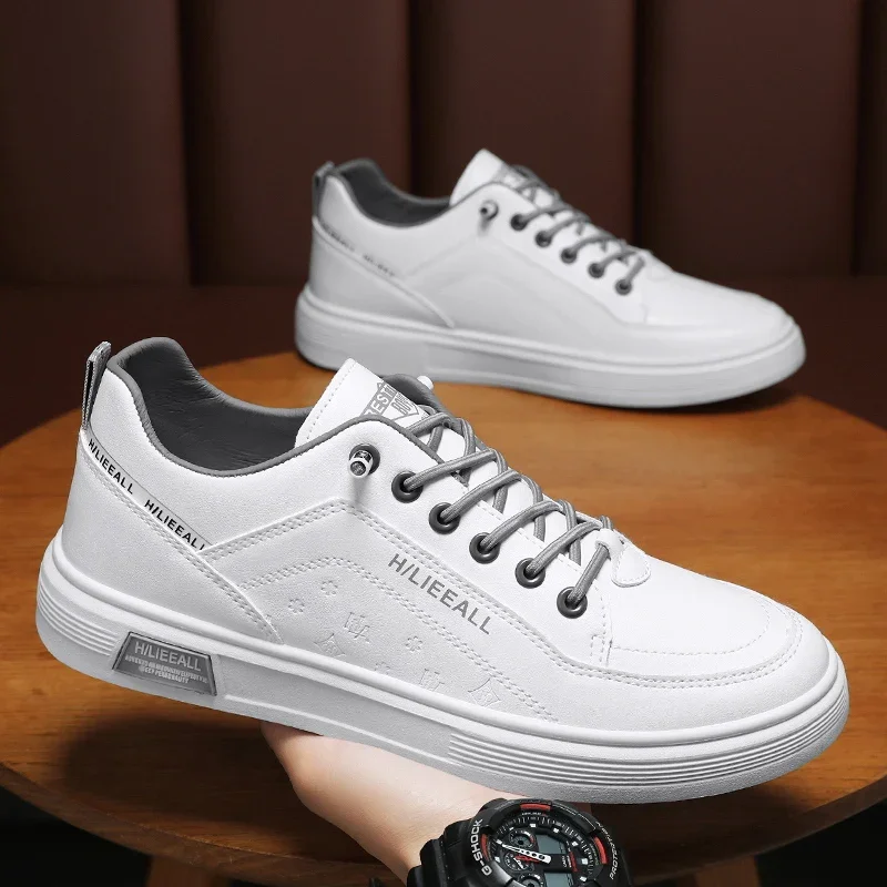 Кроссовки мужские дышащие для скейтборда повседневная обувь плоская подошва