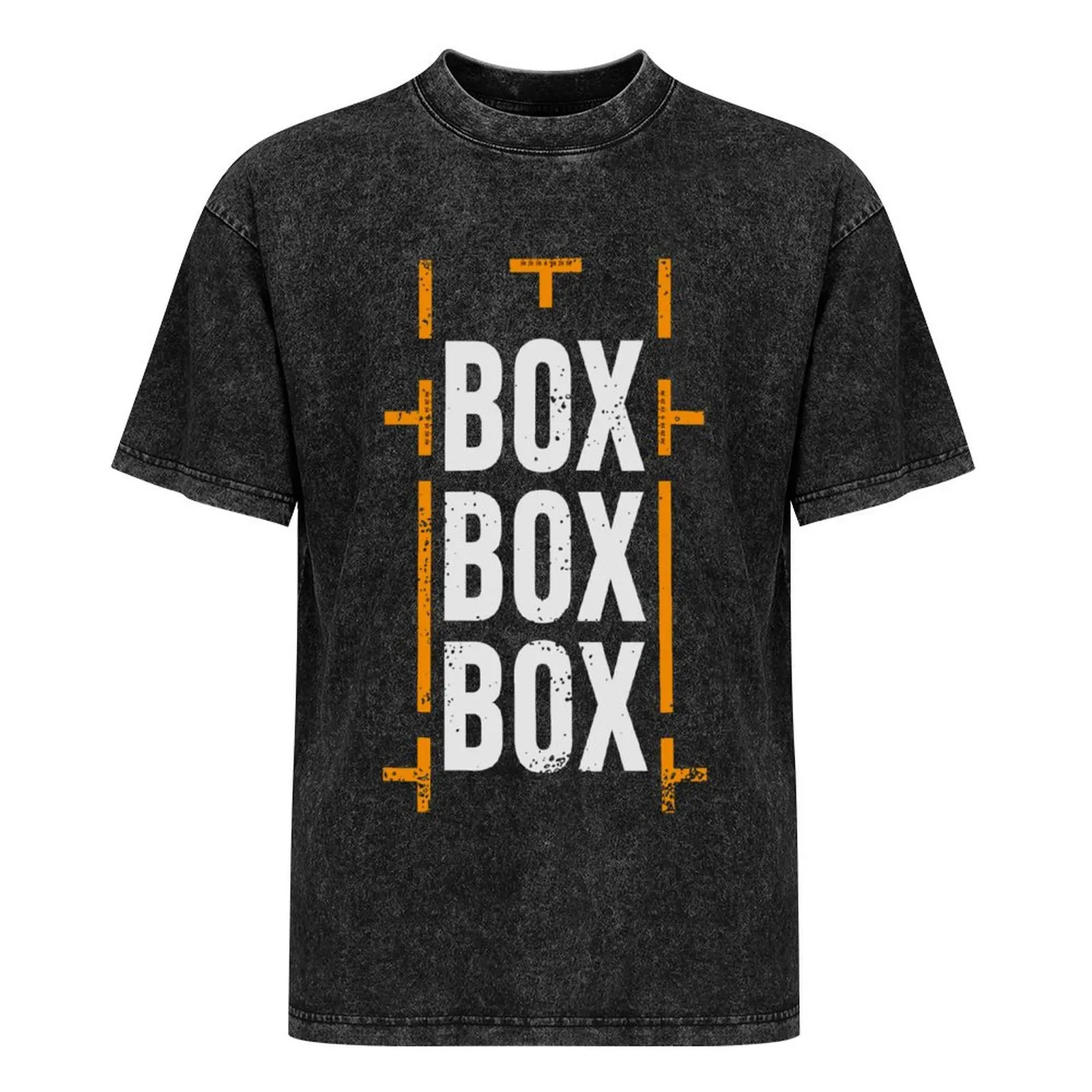 Box Box' Formula 1 гоночная футболка с дизайном Pitstop дешевые футболки большого размера