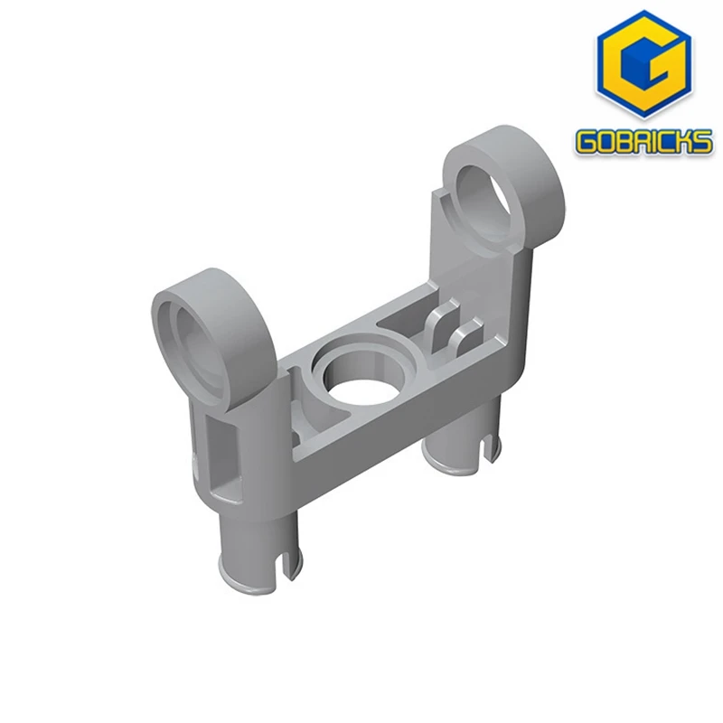 

MOC PARTS GDS-1006 технический, штырьковый соединитель переключатель, гладкий двойной с 2 штырьками, совместимый с lego 48496, детские игрушки