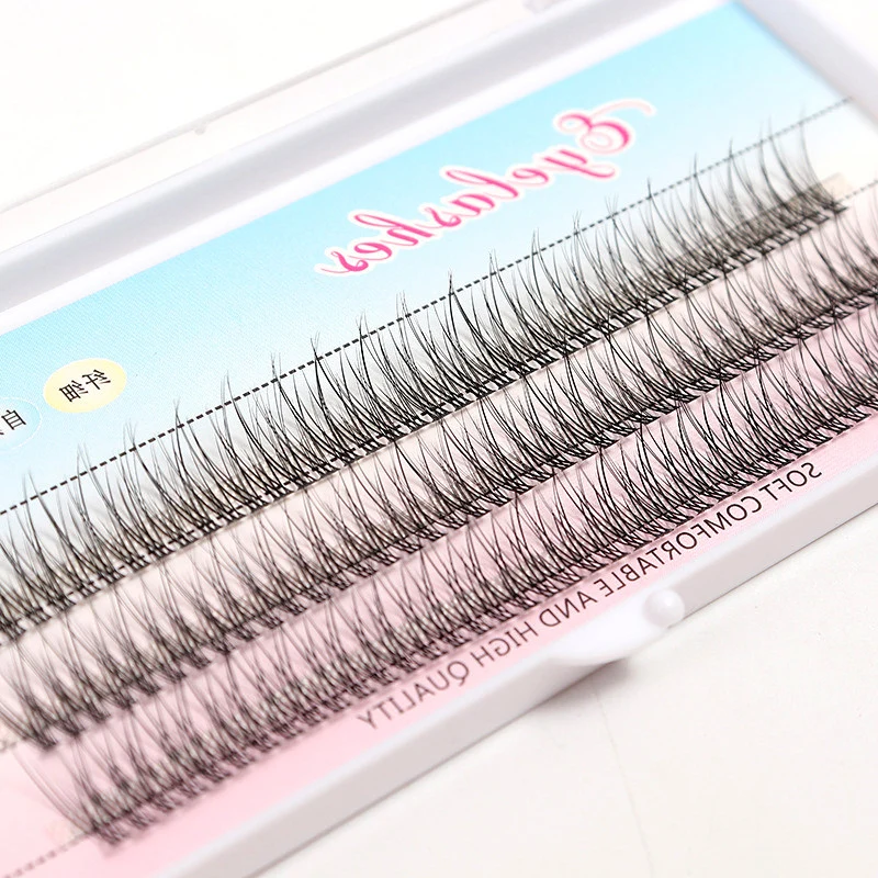 120 шт./коробка накладные ресницы из натуральной норки