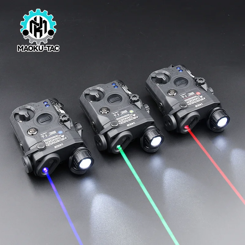 

Tactical PEQ 15 LA-5C Green Laser Indicator IR Night Vision Fit 20mm Picatinny Rail Airsoft Hunting Weapon Aiming Laser Box