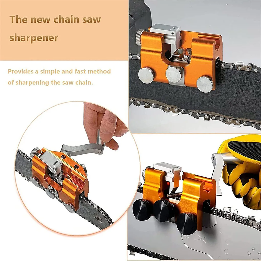 

Chainsaws Sharpener Jigs Professional Home Office Business Factory Electric Manual Sharpening Hand Accessories Type 2