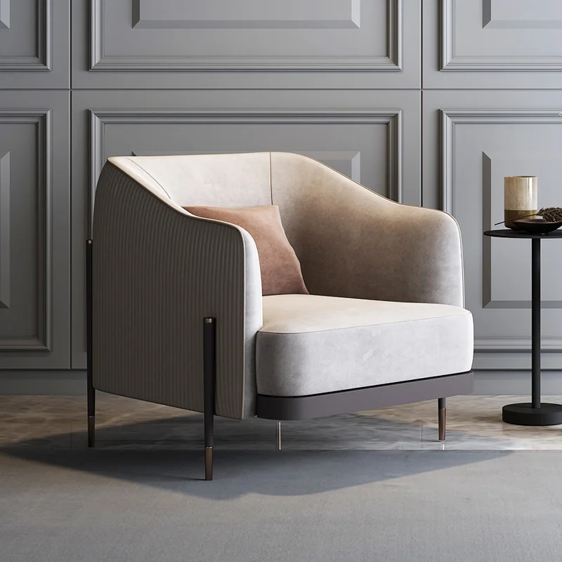 

Single Nordic Style Sofa Vintage Living Room Adults Single Modern Sofa Designer Lazy Luxury Canape Salon Living Room Furniture