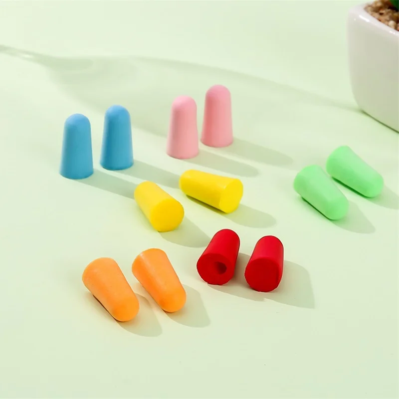 

Noise Reduction Silicone Soft Ear Plugs Swimming Silicone Earplugs Protective For Sleep Comfort Earplugs