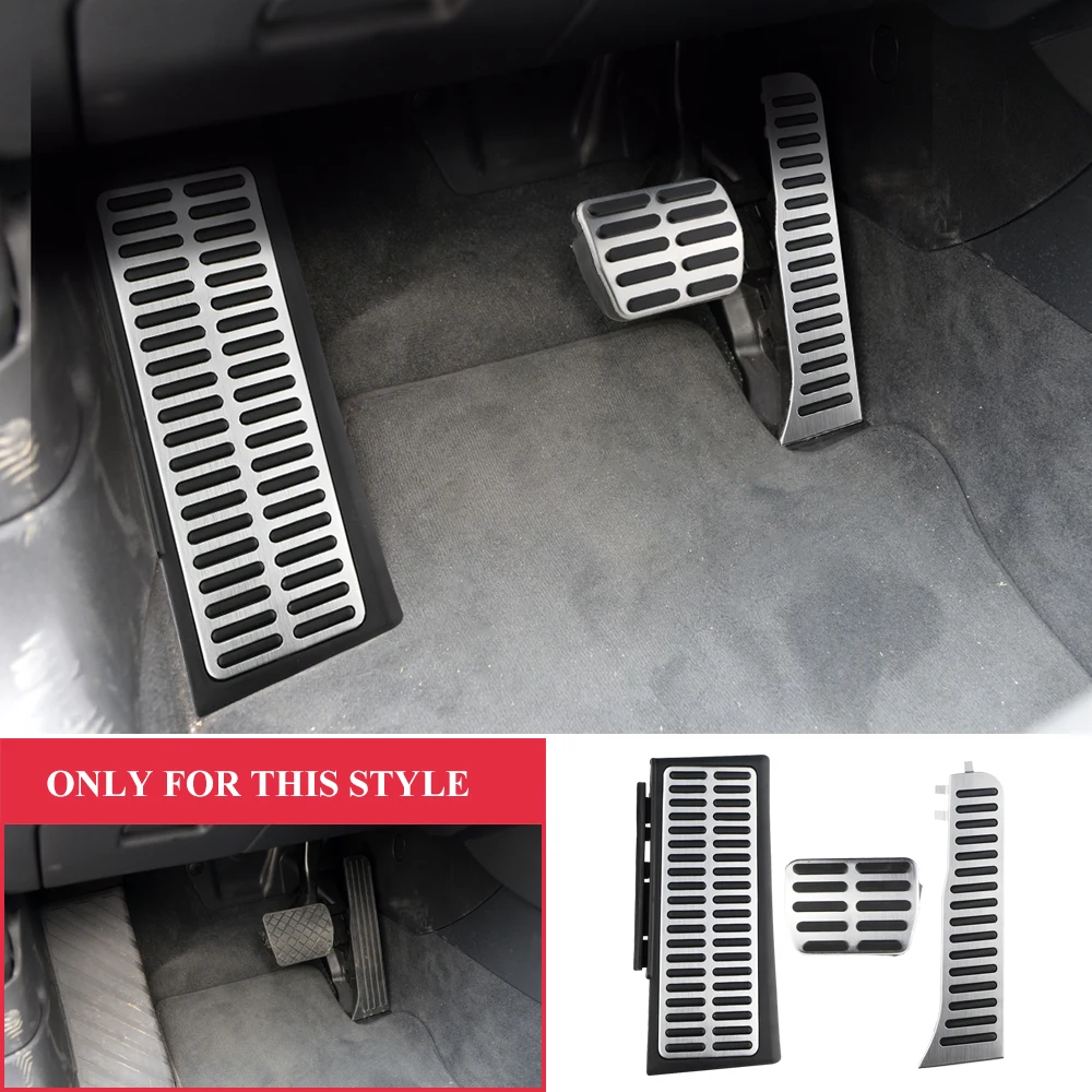 Накладки на педали для Audi Q3 8U 2013-2018 TT 2008-2014 A3 8P 2005-2013 A1 2004-2012