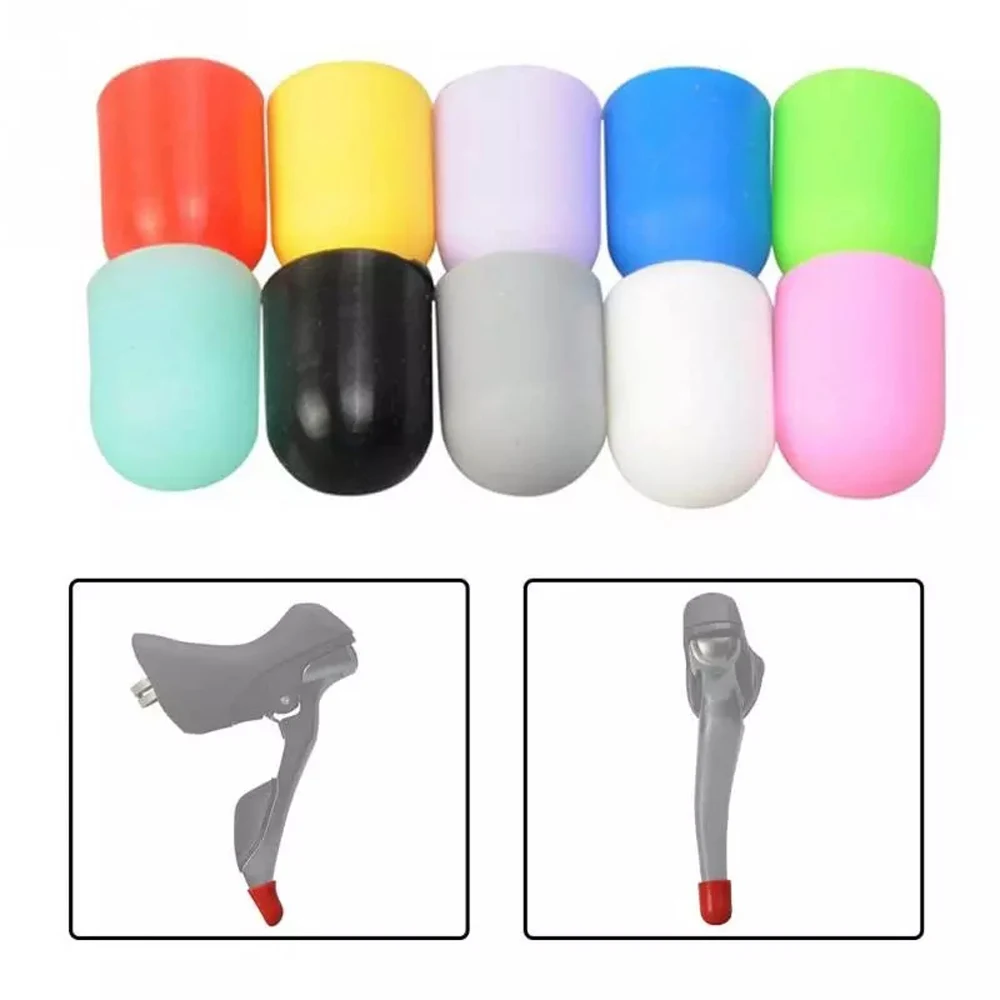 Sleeve Silicone Road Bike Head Sleeve Shifter Lever Case Protective Cover Brake Lever Protectors Bicycle Shifter Lever