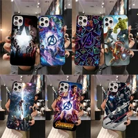 marvel avengers phone case for iphone 13 12 11 pro mini xs max 8 7 plus x se 2020 xr cover