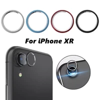 metal camera protector ring for iphone xr aluminum alloy back lens protective cover film on iphonexr cellphone protection