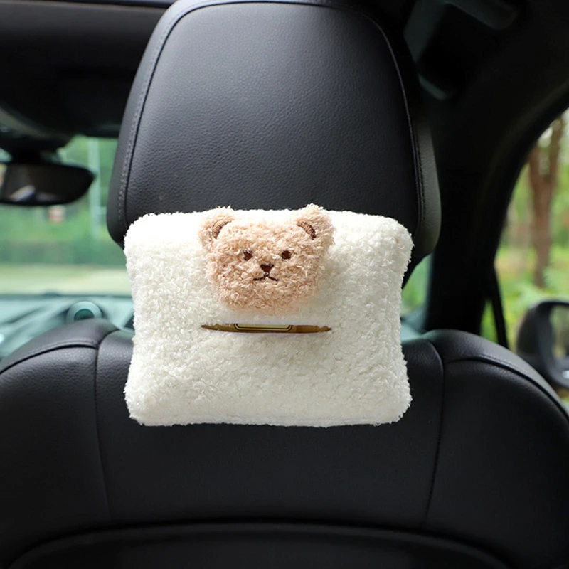 

Tissue Boxes Creative Tissue Box Soft Cartoon Paper Napkin Case Cute Animals Car Paper Boxes Lovely Napkin Holder for Car Seat