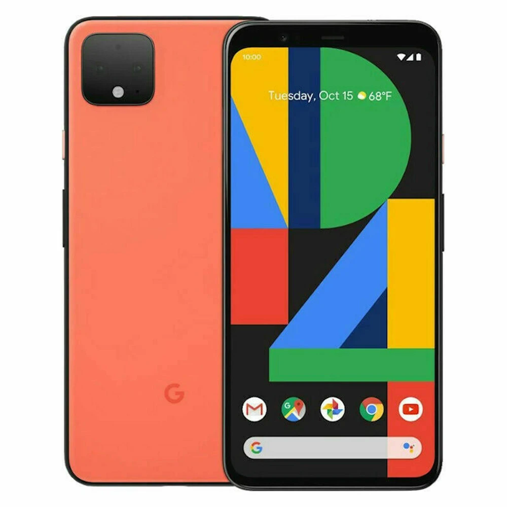 Оригинальный разблокированный сотовый телефон Google Pixel 4xl 4 XL 64 ГБ/128 Гб ПЗУ экран 6 3