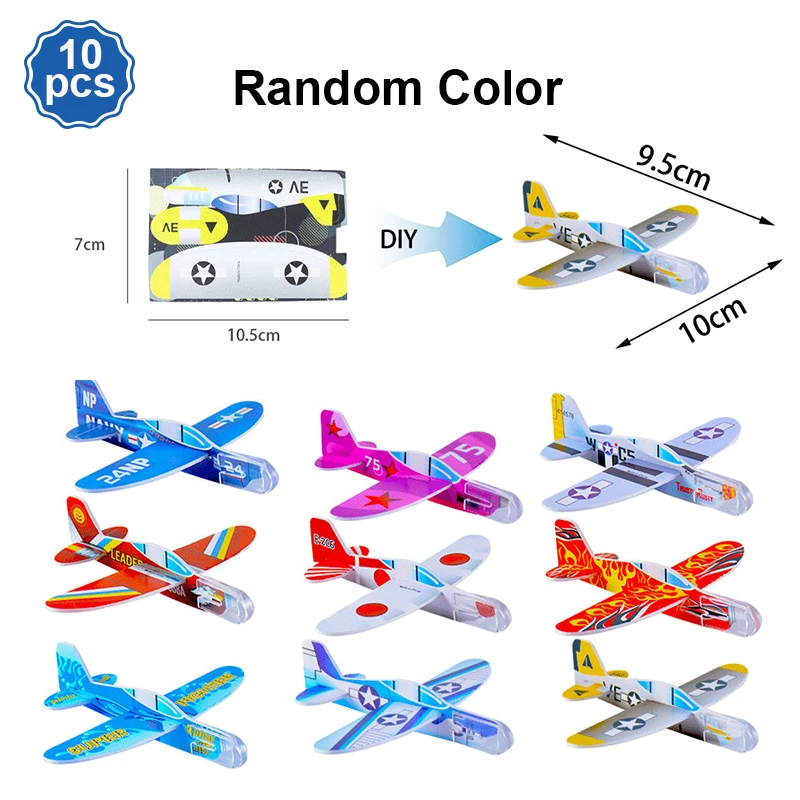 

Летательная игрушка ручная работа Летающий планер сборка самолета из пенопласта модель самостоятельной сборки искусственная копия пината наполнитель уличный подарок