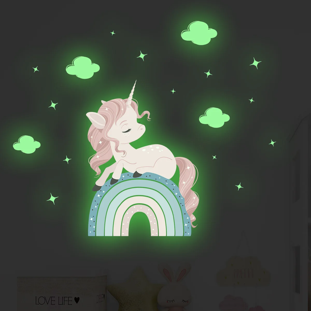 

Светящиеся наклейки для стен Zebra