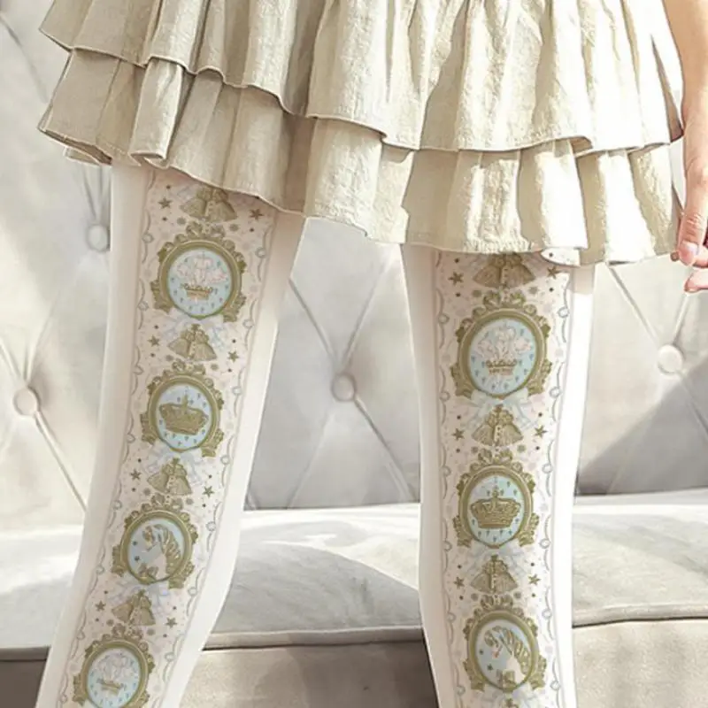 

Новинка 2022, высококачественные колготки 80d в стиле Лолиты для девушек, микро-давление, защита от пиллинга, женские колготки, быстрая доставк...