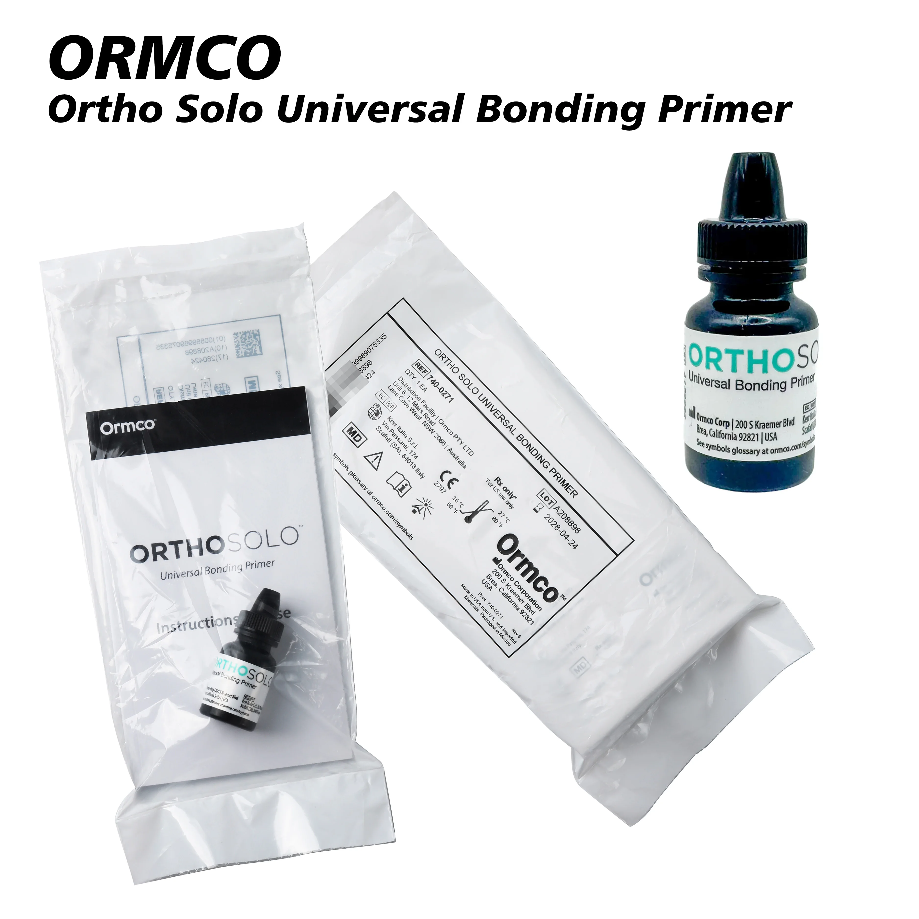 Фото Универсальный бондинговый праймер Ormco Ortho Solo, система бондинга Ortho, стоматологический праймер, 5 мл, бренд США №1