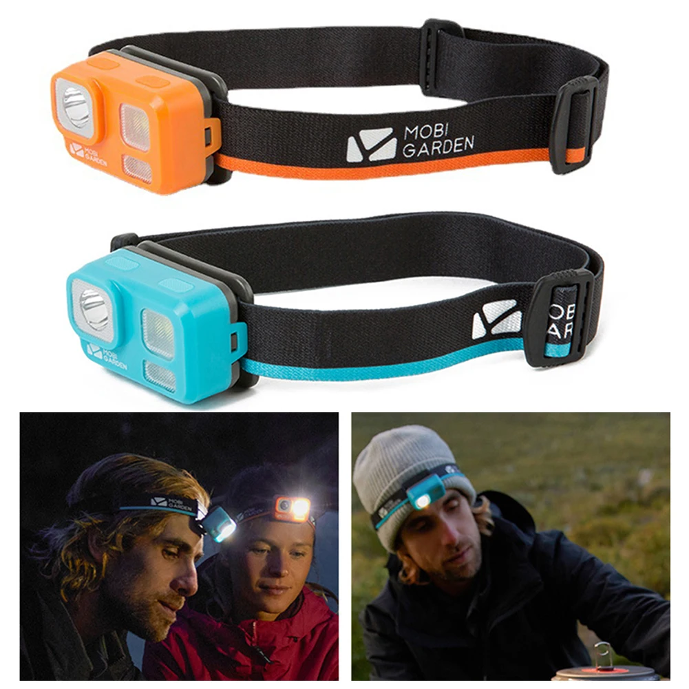 

Фонарь налобный портативный, водонепроницаемый, 4 режима, 1-10 шт.