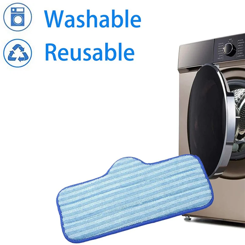 Набор из 5 подушечек для паровой швабры микрофибры подходящих пароочистителя Dupray