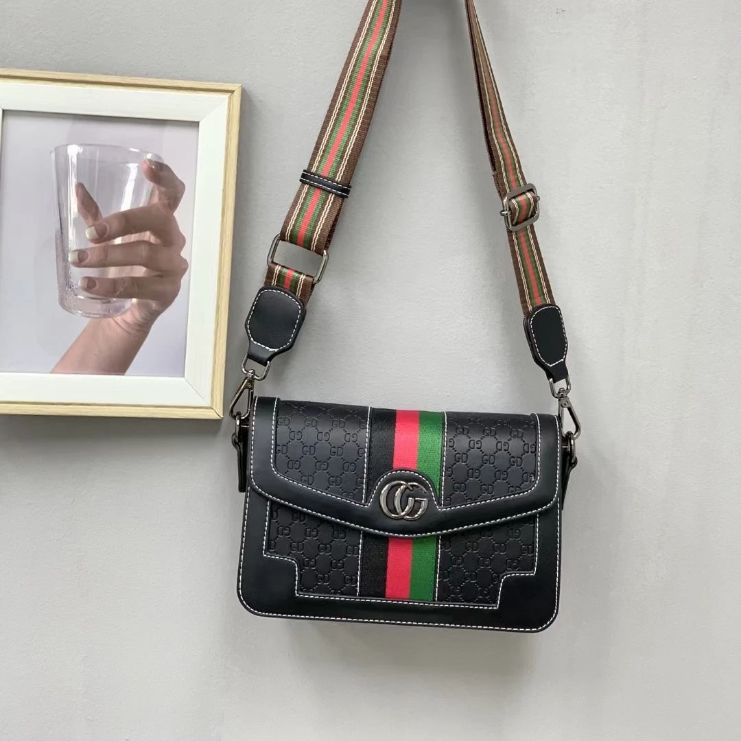 

CHMG Ladies Genuine Leather Bags 2023 New High Quality Messenger Bags Luxury Shoulder Bags For Women
