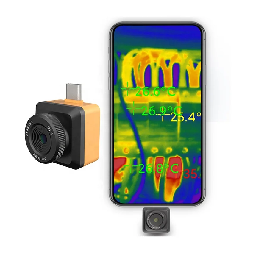 

25Hz no freeze observe 0201 resistor infrared thermal camera infiray sensor short circuit detection agent wanted xinfrared T2S+