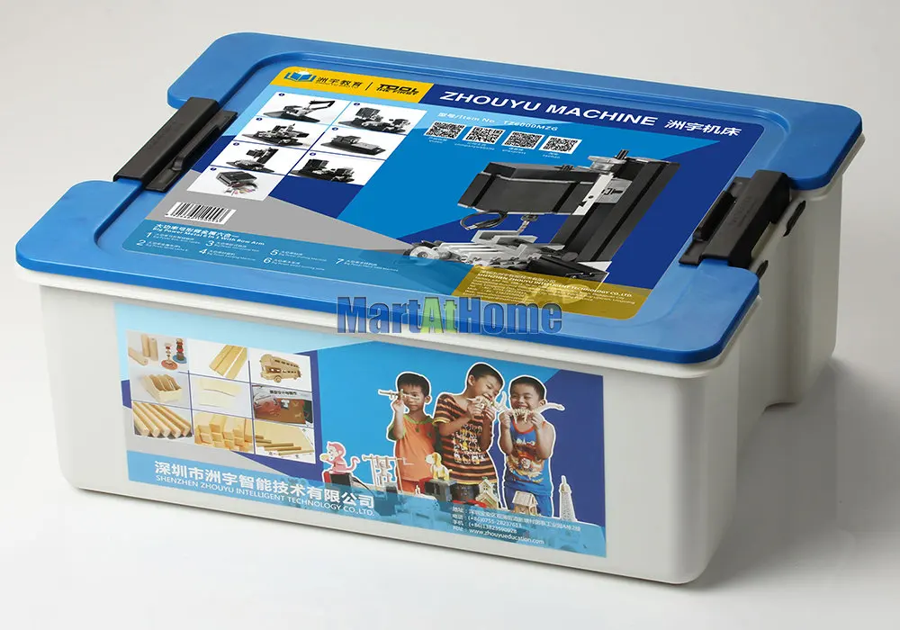 Металлический мини-комплект 6 в 1 60 Вт с токарным станком TZ6000MZG 20000 об/мин по дереву