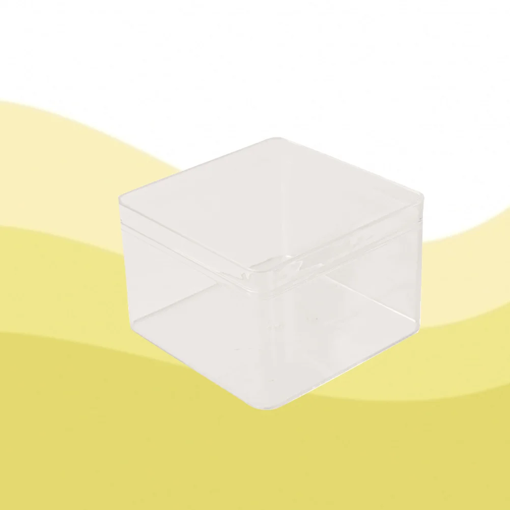 

10PCS/Set Favor Boxes Candy Storage Box Candy Storage Holder Candy Cart Display Clear Box Foldable Cookie Boxes