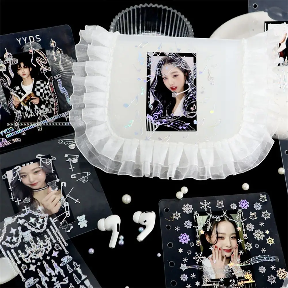 

Korean Music Snowflake Album Galaxy Series Stationery Stickers Decoration Sticker Goo Card Sticker Hand Account