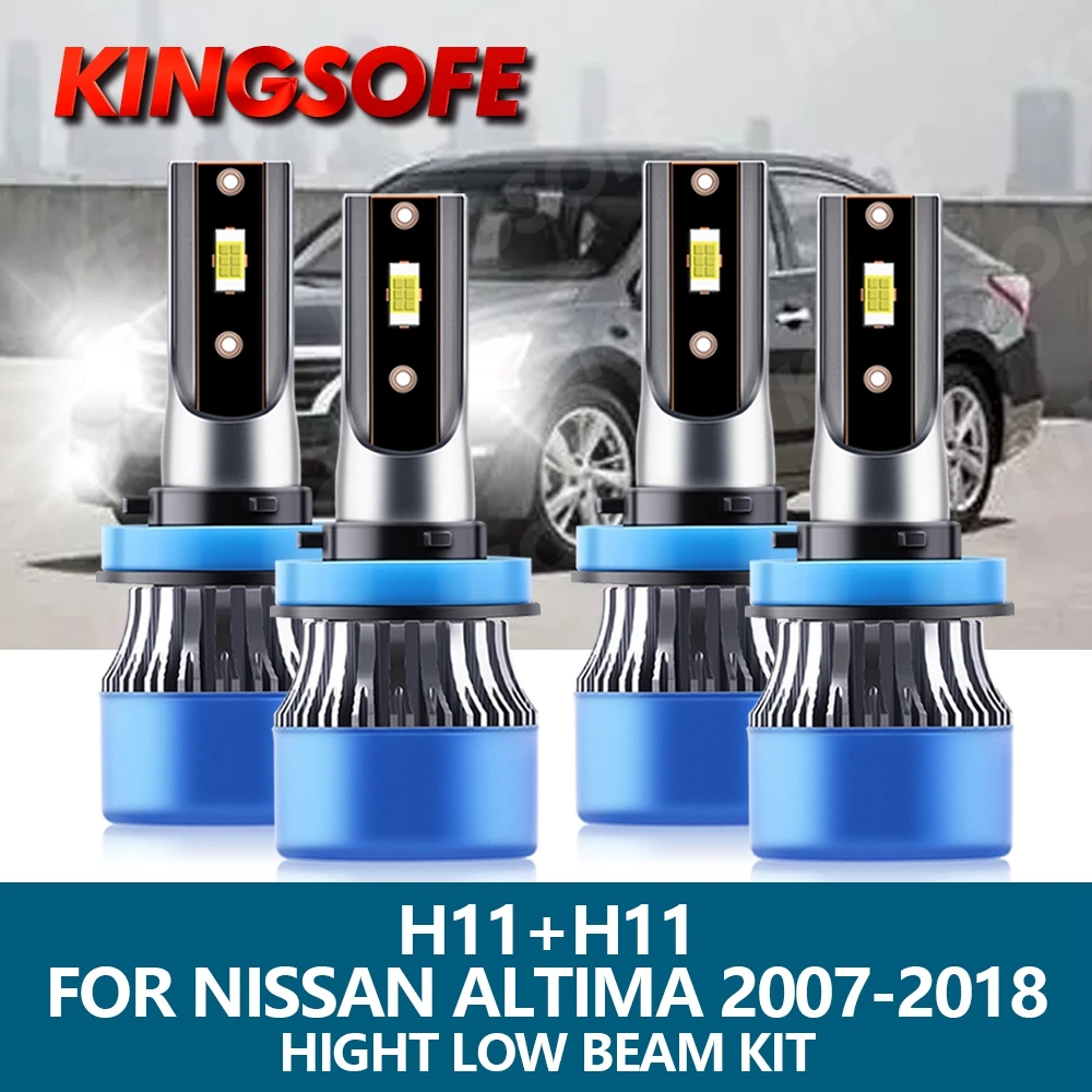 

4 шт., автомобисветильник светодиодные лампы H11 110 лм 6500 Вт 2007 к