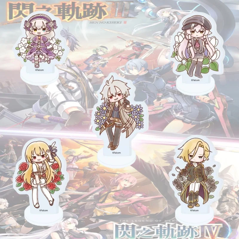 Фото Акриловая фигурка-подставка The Legend of Heroes: Trails from Zero, 10 см, настольное украшение, коллекционные аксессуары, брелок №1
