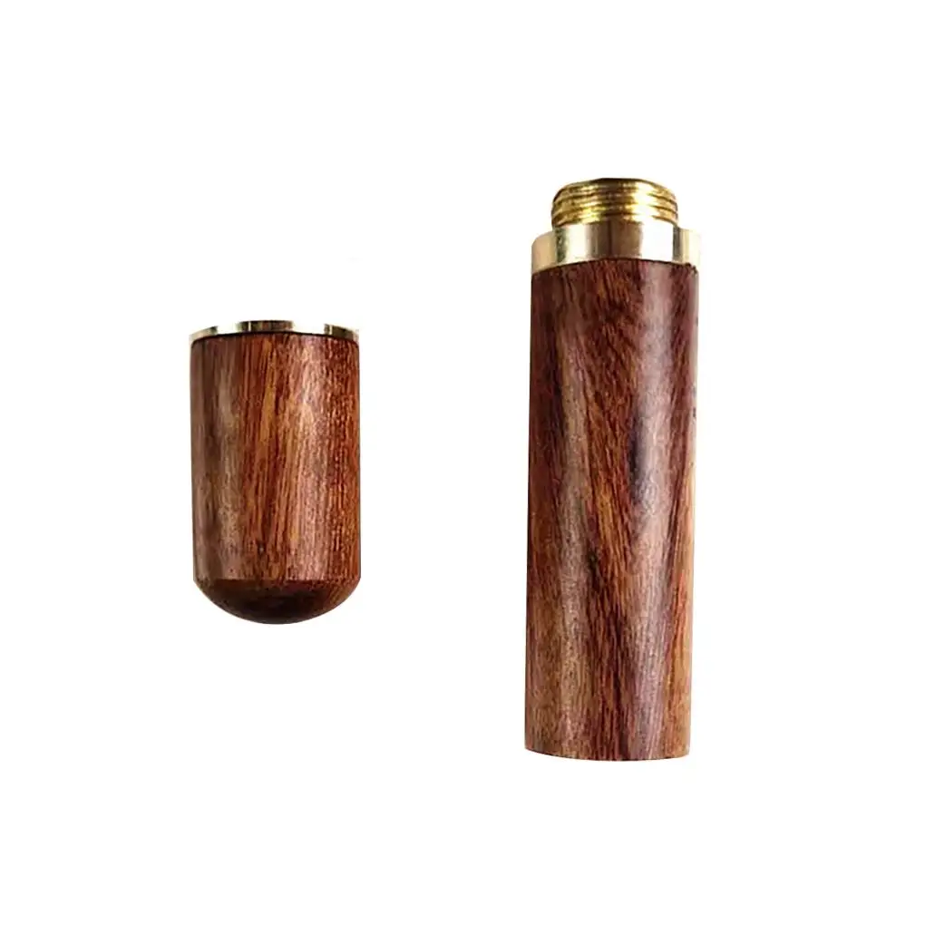 

12pcs Sewing Needle Set Natural Wood Portable Needle Storage Box Household Needle Storage Cylinder DIY Sewing Tools