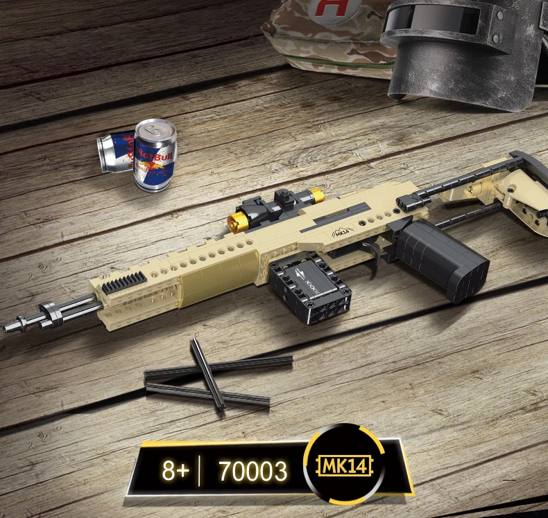 Конструктор штурмовой винтовки Mk14 RCTBOX