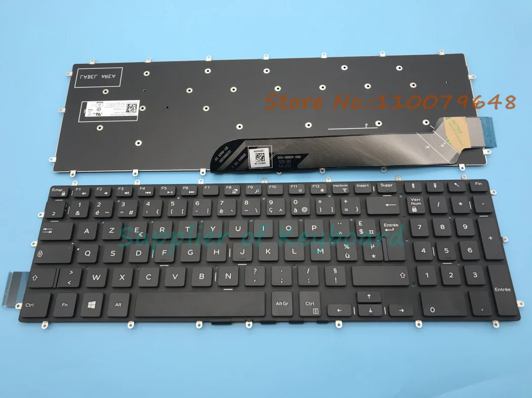 Новая британская/французская/португальская/чехия клавиатура для Inspiron 3580 3581 3582 3583