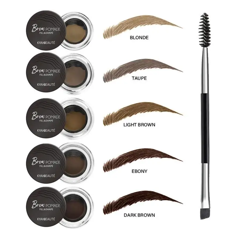 

Eyebrow Styling Gel With Brush Long Lasting And Waterproof Eyebrow Styling Gel Balm Smooth Eyebrow Enhancer Kit For Women
