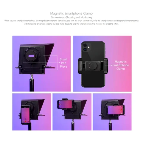 Телесуфлер FEELWORLD TP2A 8 дюймов