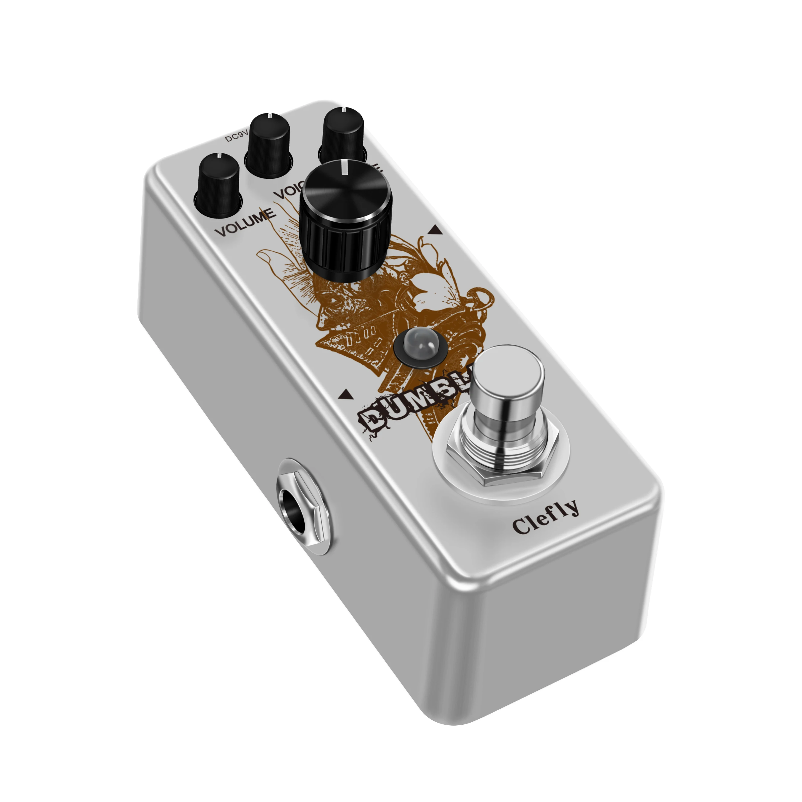 Clefly LEF-315 Guitar Dumbler Pedal Analog Dumbler Overdrive Pedals For Electric Guitar With Medium Distortion True Bypass