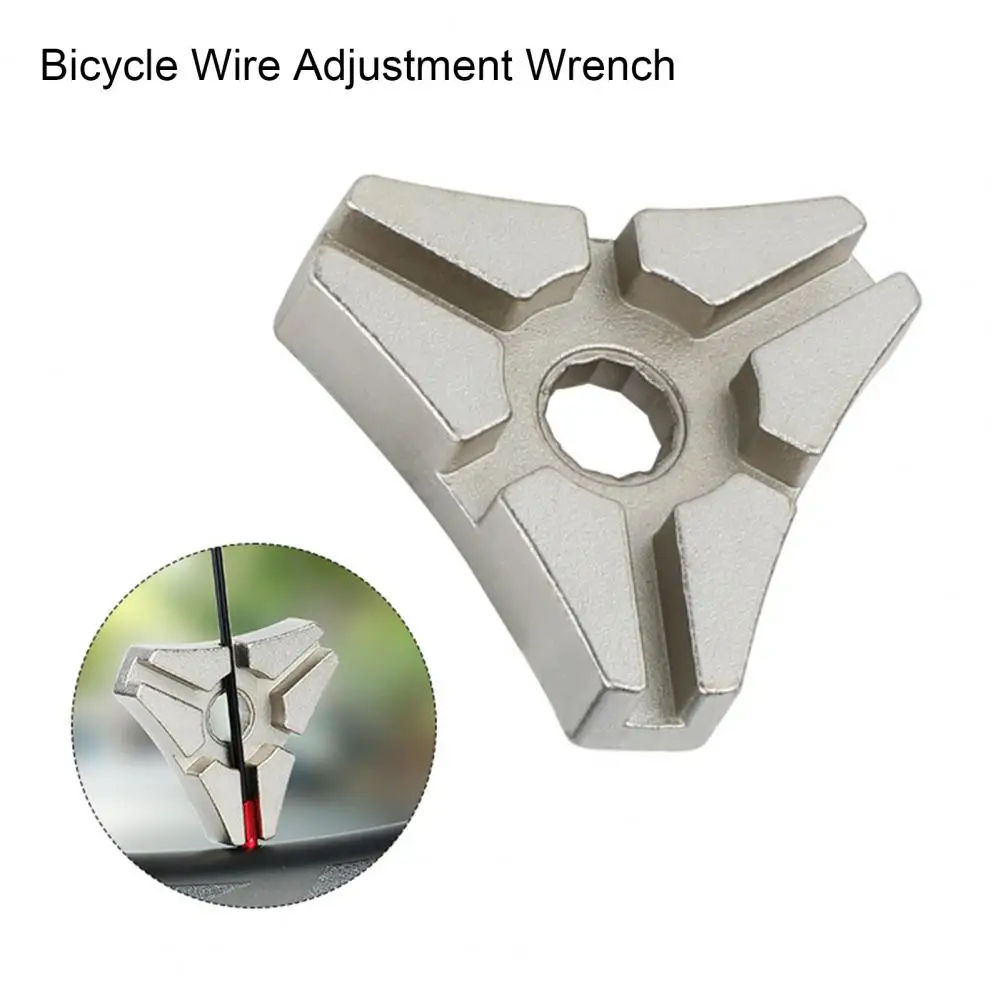 

Велосипедный гаечный ключ с высокой твердостью, 6 слотов, ремонт спиц, регулируемый гаечный ключ, инструмент для ремонта велосипеда