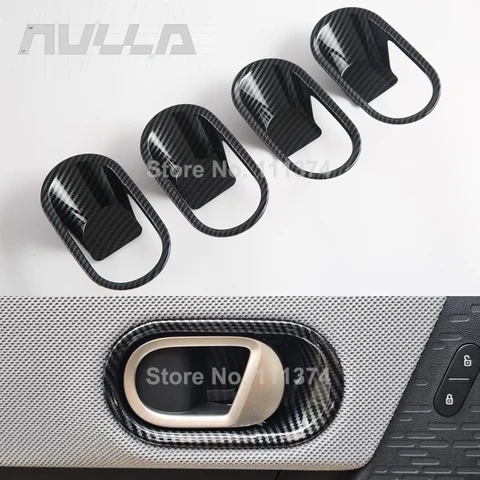 Для BMW MINI Cooper E/SE J01 J05 U25 F65 F66 F67 внутренняя дверная чаша, накладка на панель, карбоновая рамка, аксессуары