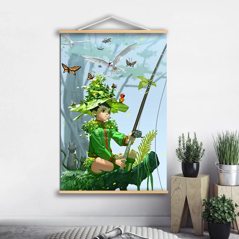 Настенный постер HUNTER x Gon Freecss Killua Zoldyck Аниме Манга HD