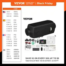 VEVOR 5KW Car Heater 12V Air Diesel Heater for Bus Auto Boats Yacht Motorhome Trailer Trucks RV 5000W Air Diesel Parking Heater